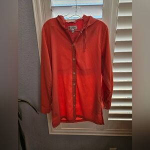 Coolibar Peach Light Jacket Size Medium
